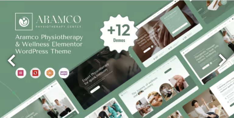 Aramco - Physiotherapy & Wellness WordPress Theme 2 Aramco - Physiotherapy & Wellness WordPress Theme