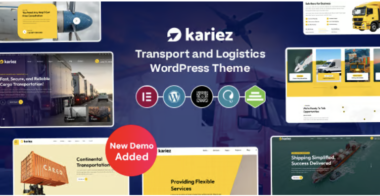 Kariez - Transportation & Logistics WordPress Theme 2 Kariez - Transportation & Logistics WordPress Theme
