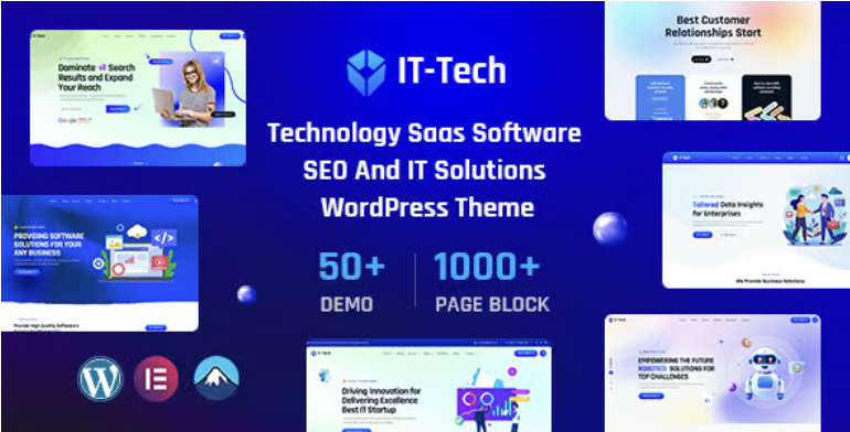 IT-Tech – IT Solutions & Technology WordPress Theme
