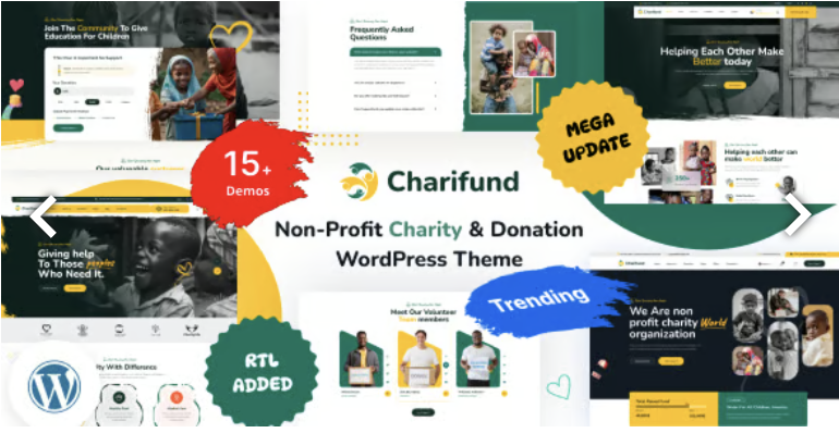 ChariFund - Charity WordPress Theme Multipurpose 2 ChariFund - Charity WordPress Theme Multipurpose