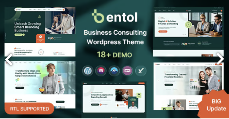 Bentol - Business Consulting WordPress Theme