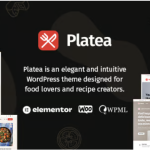 Platea - Recipe WordPress Theme