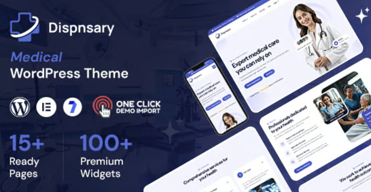 Dispnsary - Medical and Health Care WordPress Theme
