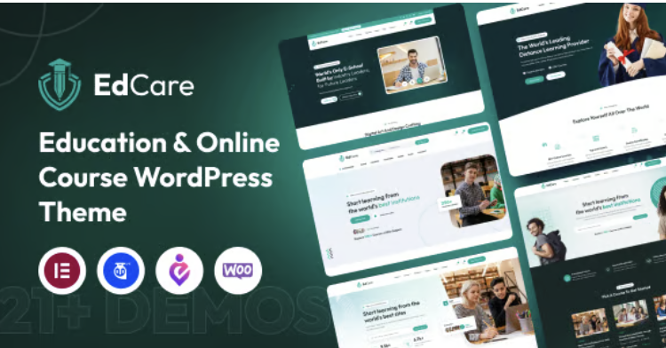 EdCare - Education & Online Course WordPress Theme