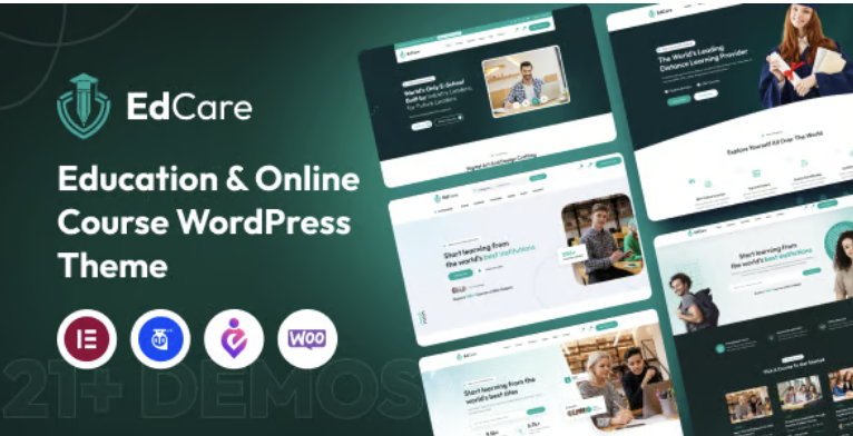 EdCare - Education & Online Course WordPress Theme