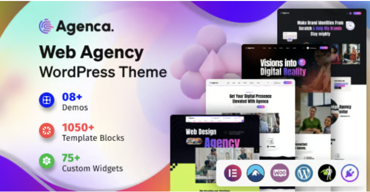 Agenca - Web Design Agency WordPress Theme