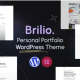Brilio – Personal Portfolio WordPress Theme
