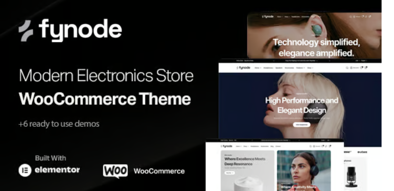 Fynode - Electronics Store WooCommerce Theme 