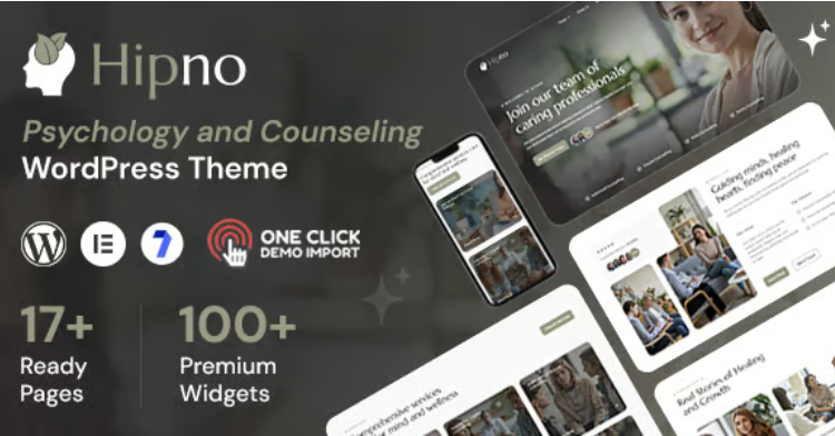 Hipno - Psychology and Counseling WordPress Theme