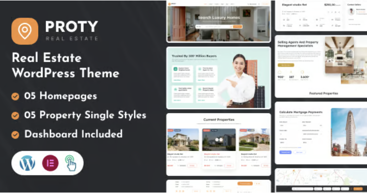 Proty - Real Estate WordPress Theme