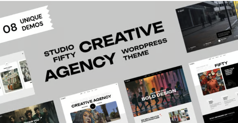 StudioFifty - Creative Agency and Portfolio WordPress Theme 2 StudioFifty - Creative Agency and Portfolio WordPress Theme