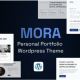 Mora – Personal Portfolio WordPress Theme