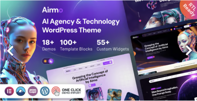 Aimo - AI Agency & Technology WordPress Theme 2 Aimo - AI Agency & Technology WordPress Theme