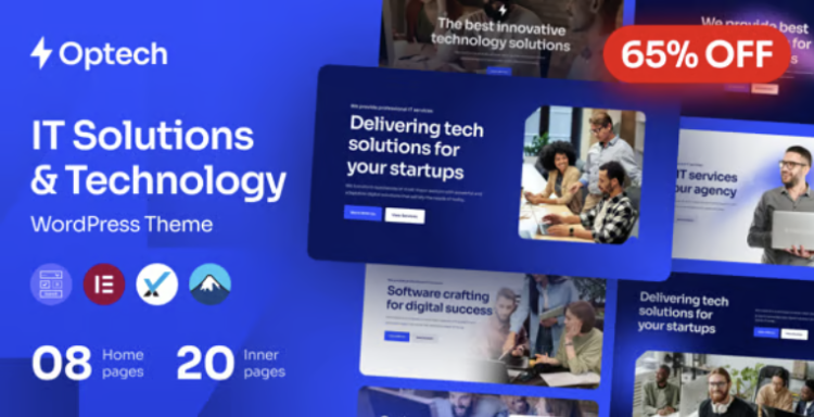 Optech - IT Solutions and Services WordPress Theme