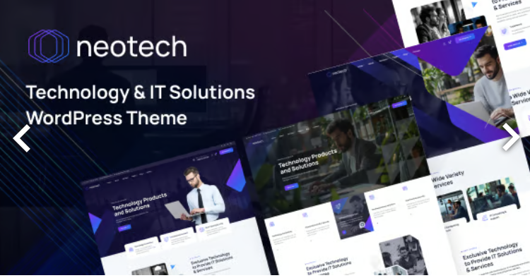 Neotech - Technology & IT Solutions WordPress Theme