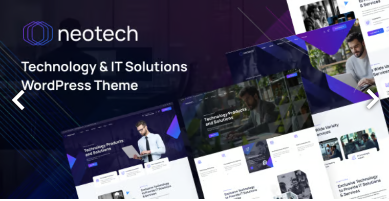Neotech - Technology & IT Solutions WordPress Theme