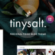 TinySalt – Personal Food Blog WordPress Theme