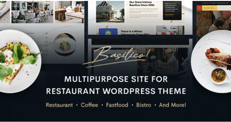 Basilico | Restaurant & Cafe WordPress Theme