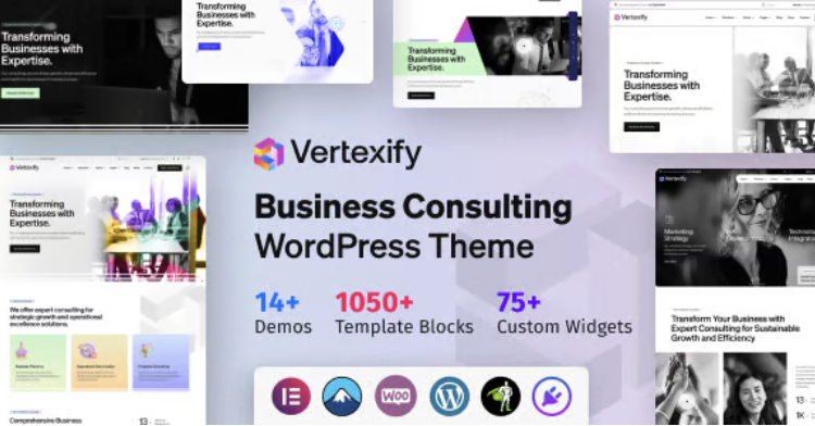 Vertexify - Business Consulting WordPress Theme