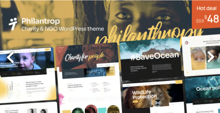 Philantrop | Charity & Nonprofit WordPress Theme
