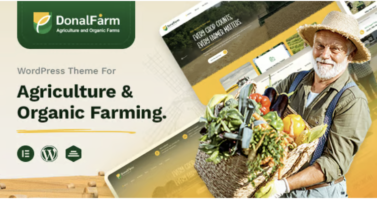 Donalfarm | Agriculture Organic Farming WordPress Theme