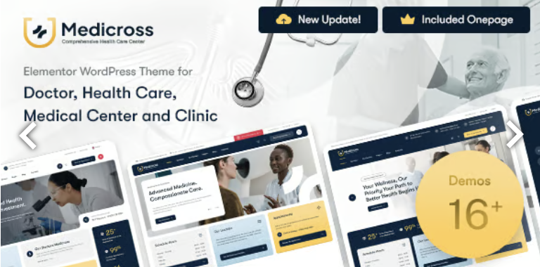 Medicross - Medical WordPress Theme