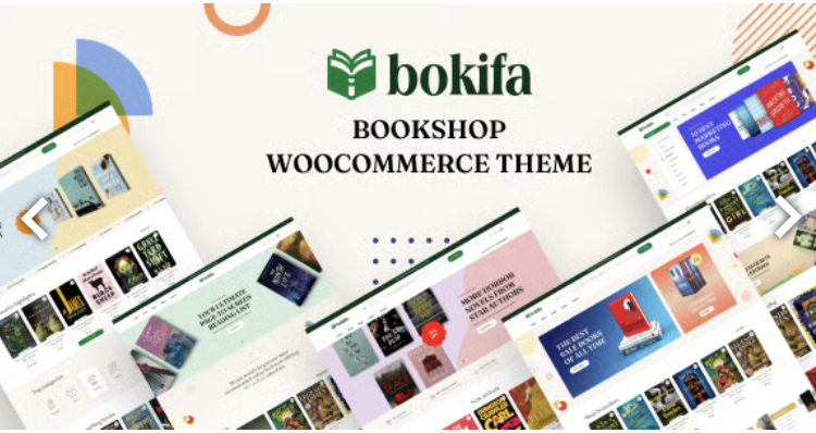 Bokifa - Book Store WooCommerce WordPress Theme
