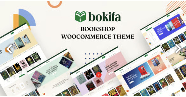 Bokifa - Book Store WooCommerce WordPress Theme

