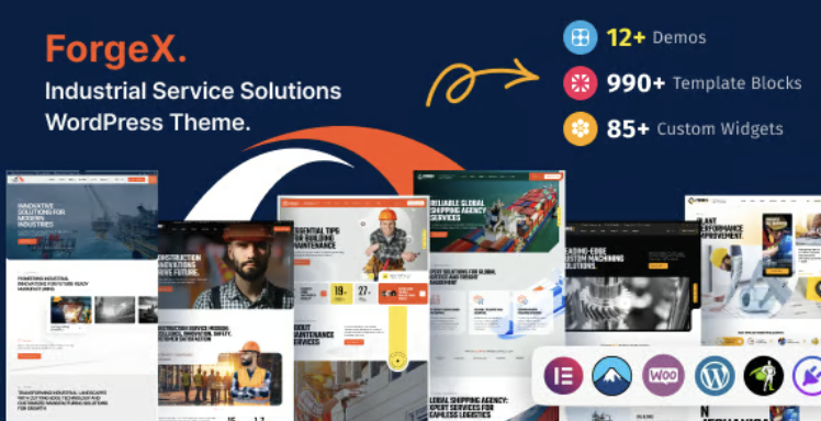 Forgex - Industrial & Factory WordPress Theme