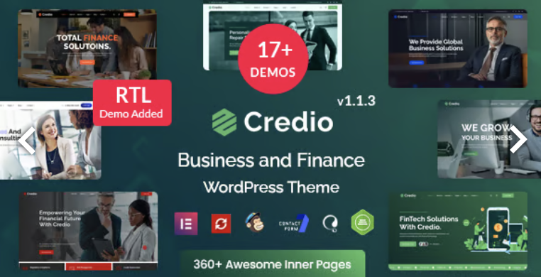 Credio - Business and Finance WordPress