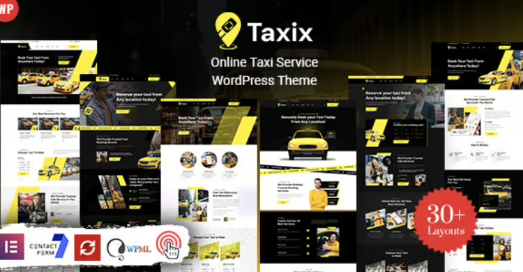 Taxix - Taxi Booking WordPress