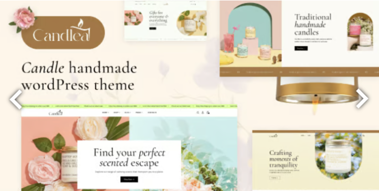 Candlea - Candle Handmade WordPress Theme