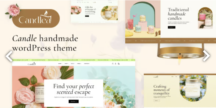 Candlea - Candle Handmade WordPress Theme 2 Candlea - Candle Handmade WordPress Theme