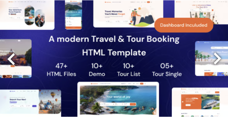ViaTours - Travel & Tour Agency HTML Template