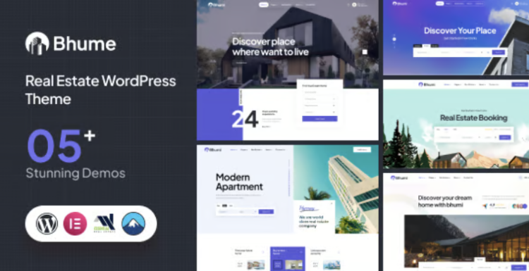 Bhume - Real Estate WordPress Theme