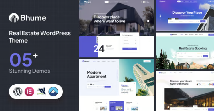Bhume - Real Estate WordPress Theme