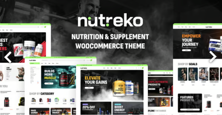 Nutreko - Nutrition & Supplement WooCommerce Theme