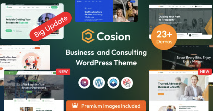 Cosion - Business Consulting WordPress Theme