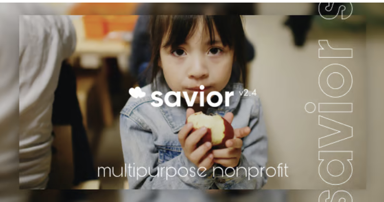 Savior - Charity & Nonprofit WordPress Theme