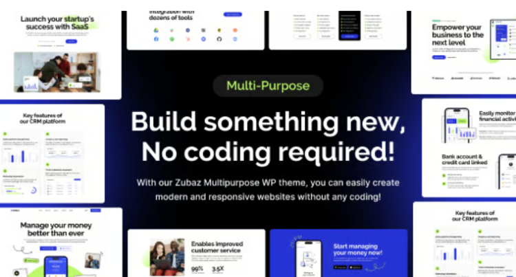 Zubaz - SaaS & Startup WordPress Theme