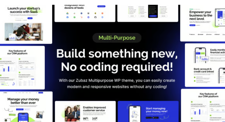 Zubaz - SaaS & Startup WordPress Theme