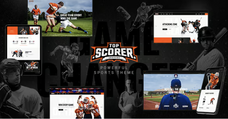 TopScorer - Sports WordPress Theme