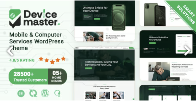 Devicemaster - Mobile & Computer Repair Services WordPress Theme