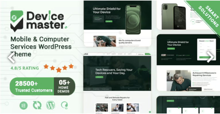 Devicemaster - Mobile & Computer Repair Services WordPress Theme