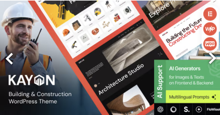 Kayon - Building & Construction WordPress Theme