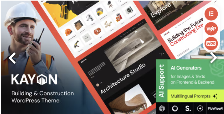 Kayon - Building & Construction WordPress Theme
