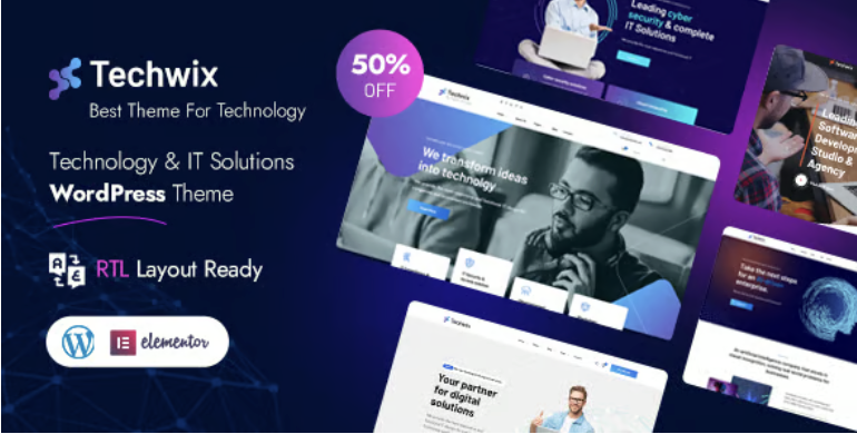 Techwix - Technology & IT Solutions WordPress Theme 2 Techwix - Technology & IT Solutions WordPress Theme