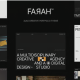 Farah – AJAX Creative Portfolio WordPress Theme