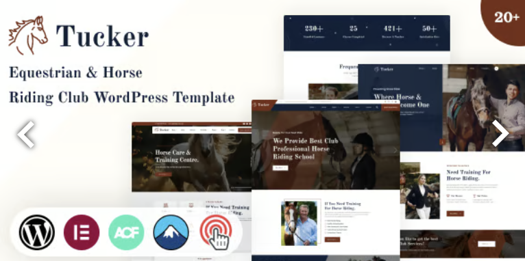 Tucker - Equestrian & Horse Riding Club WordPress Theme 2 Tucker - Equestrian & Horse Riding Club WordPress Theme