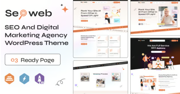 Seoweb - SEO And Digital Marketing Agency WordPress Theme